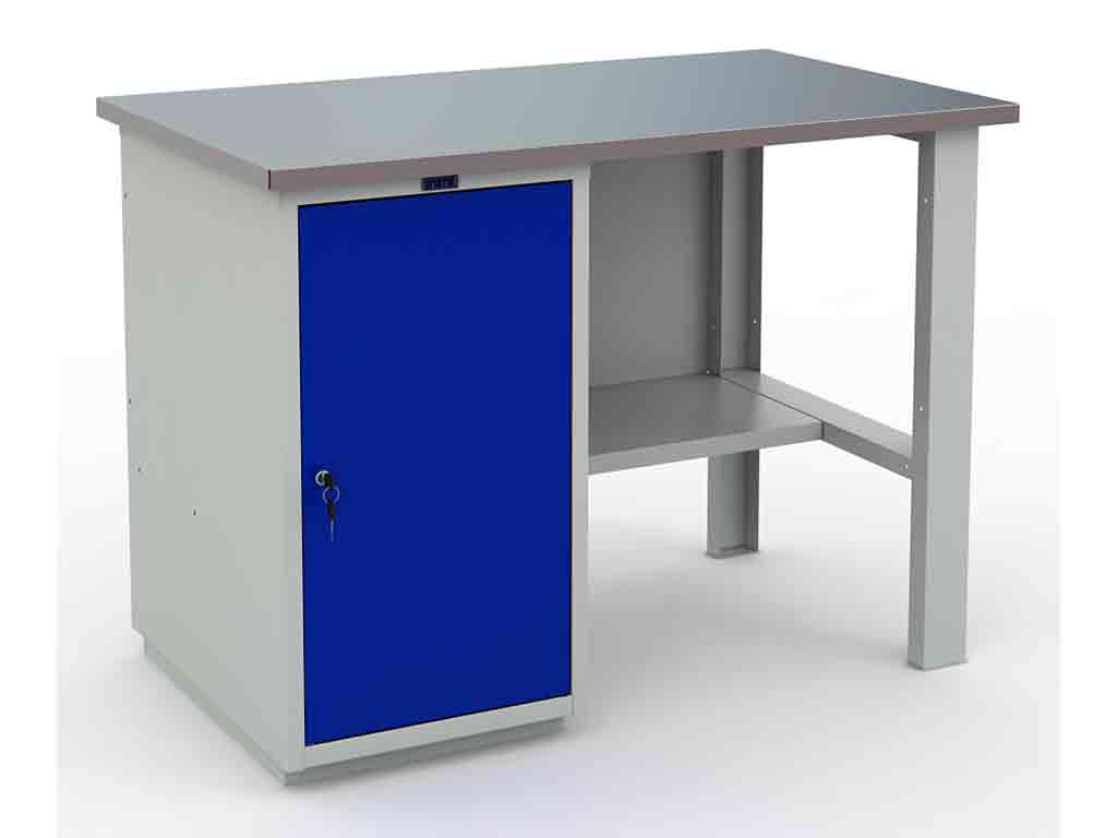 Слесарный верстак с регулировкой PROFI (№201) WT120.WD1/F1.000