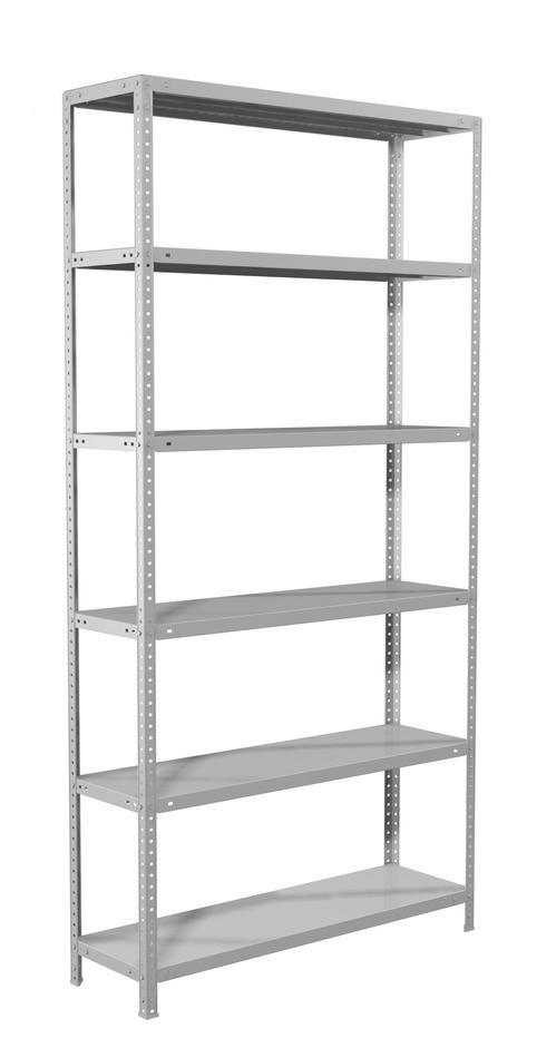 Стеллаж для книг MS Strong 2000x1000x300 (6 полок)