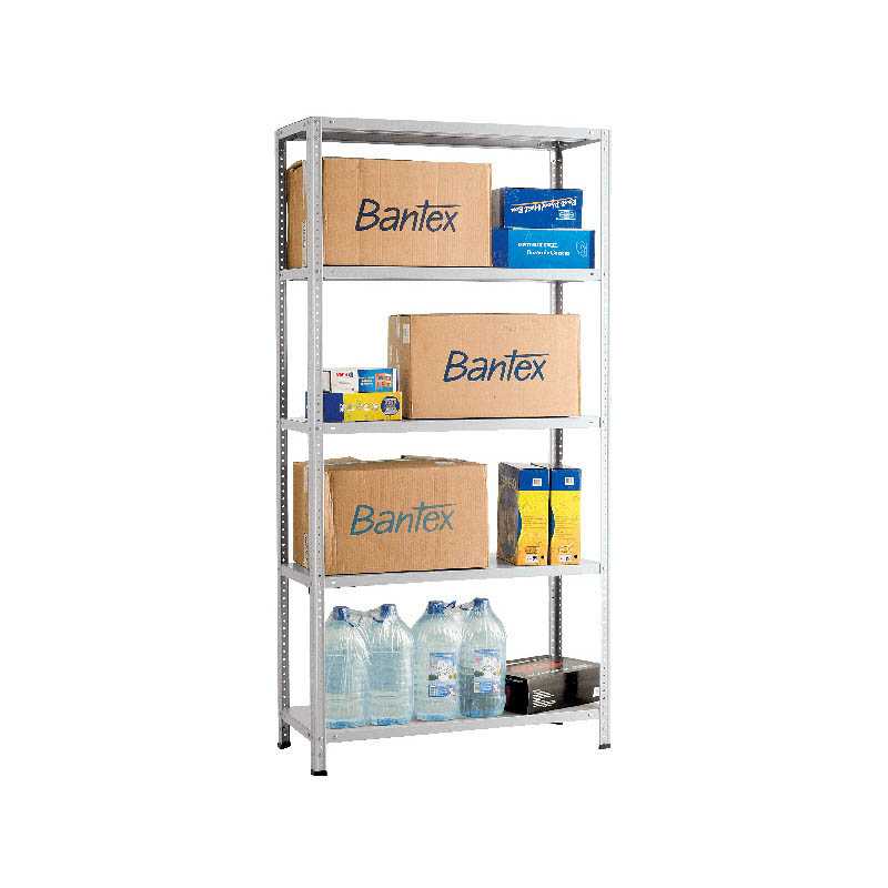 Металлический стеллаж для склада MS Hard 220x100x40 (4 полки)