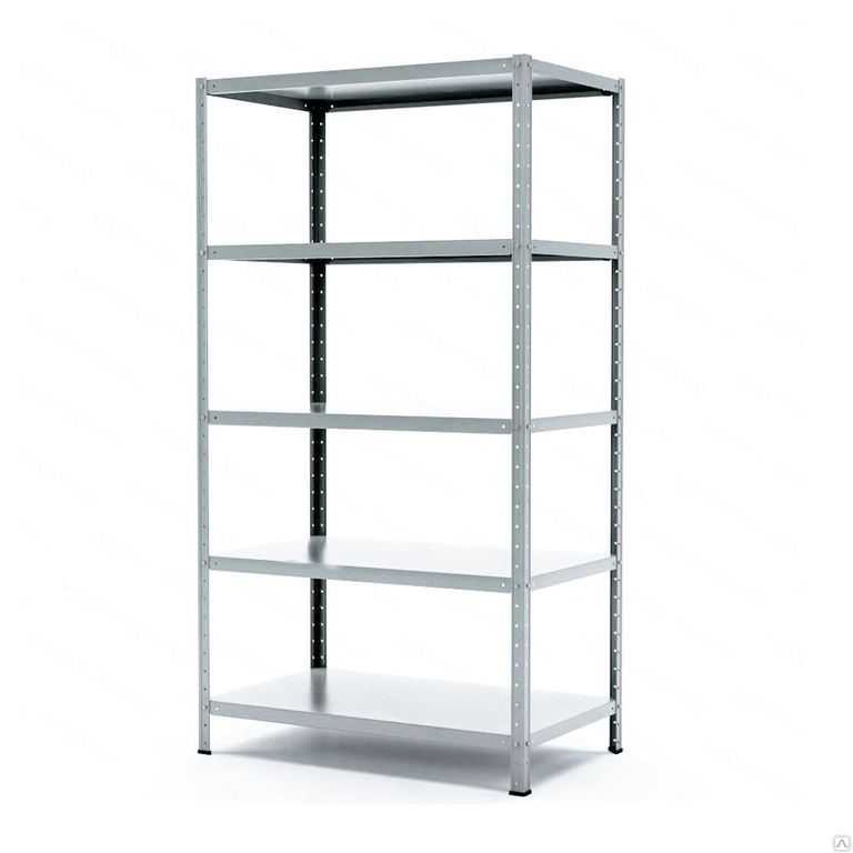 Стеллаж для гаража МС-750 2500x700x500 (5 полок - нагрузка 80 кг)