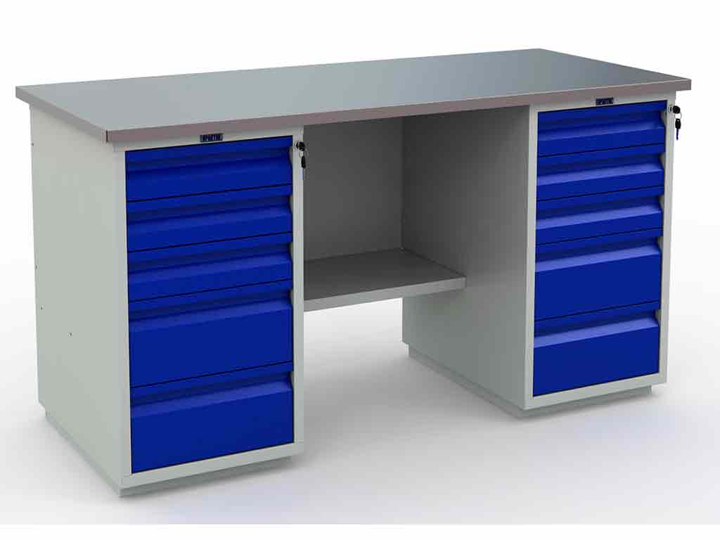 Эргономичный верстак PROFI (№604) WT160.WD5/WD5.000