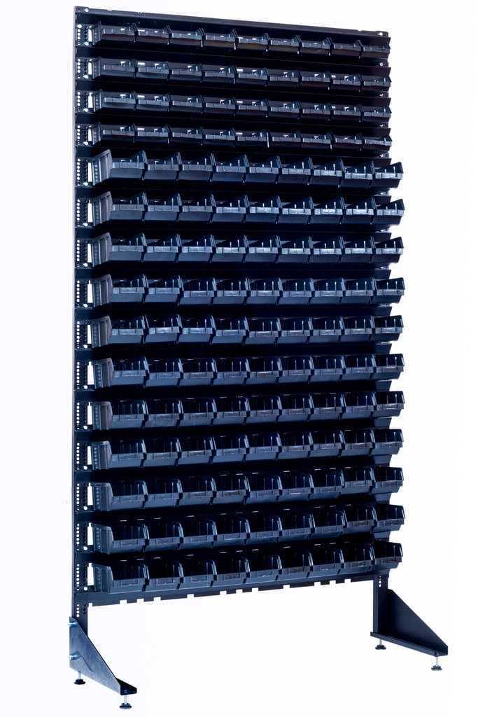 Витрина с боксами для магазина арт.1801-4/11/0 черный