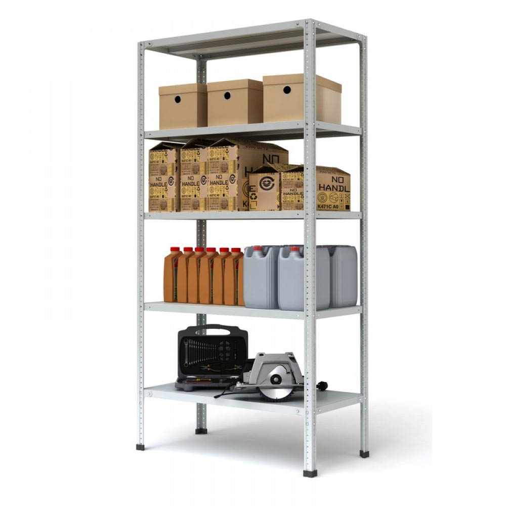 Стеллаж для склада MS Hard 220x100x40 (5 полок)