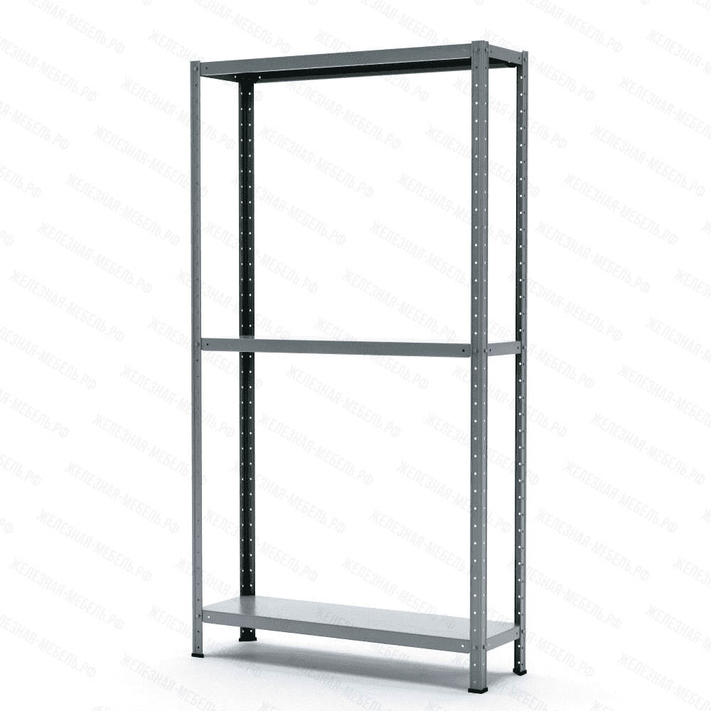 Стеллаж для склада MS Hard 200x100x30 (3 полки)