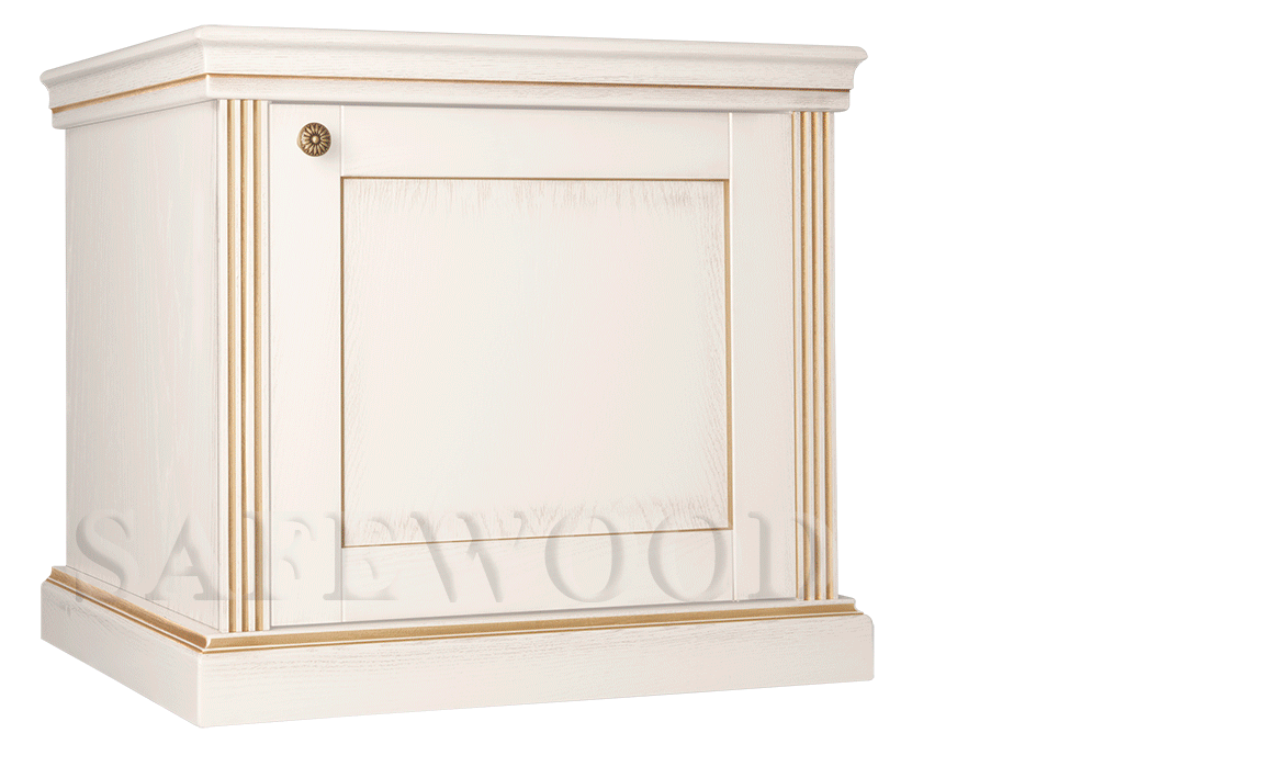 Элитный сейф с отделкой деревом Safewood 57EL DS2 Flock Patina