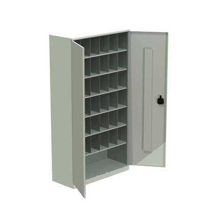 Шкаф для хранения противогазов ХПГ-36 с дверьми