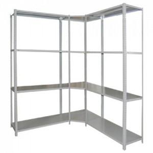 Стеллаж угловой МС 500 1800x1000x300 (8 полок)