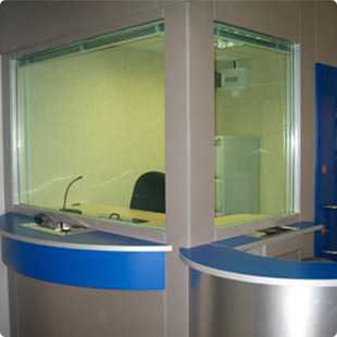 Пулестойкое стекло в раме