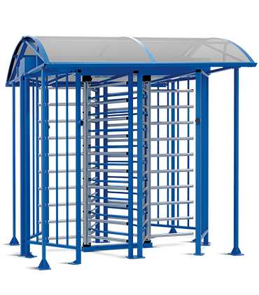 Полноростовый роторный турникет Perco RTD-20.2S